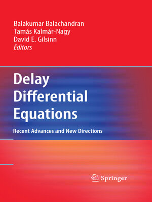 cover image of Delay Differential Equations
